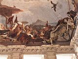 Giovanni Battista Tiepolo Canvas Paintings - Apollo and the Continents [detail 3]